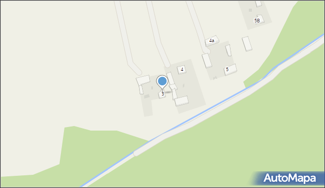 Krępa, Krępa, 3, mapa Krępa