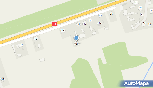 Krępa, Krępa, 41b, mapa Krępa