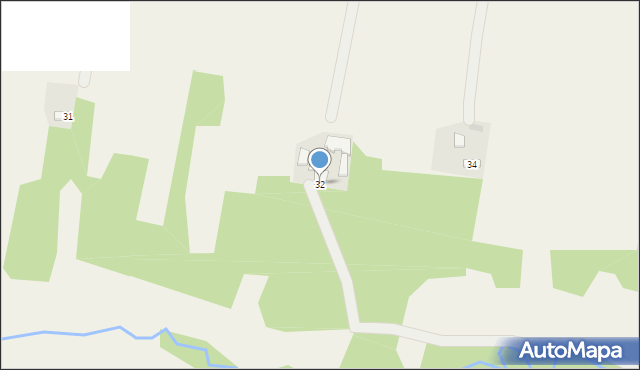 Krępa, Krępa, 32, mapa Krępa