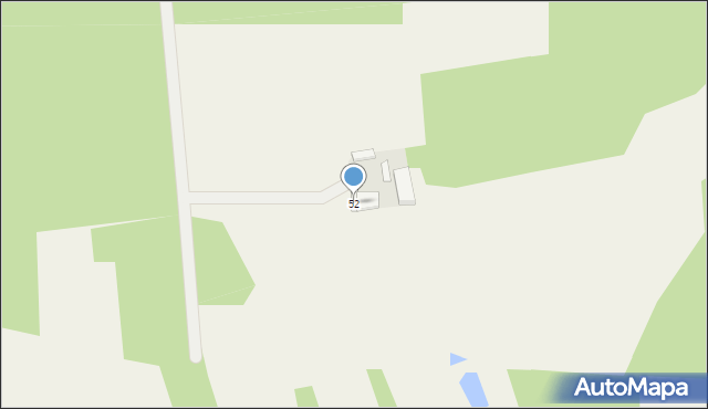 Krępa, Krępa, 52, mapa Krępa