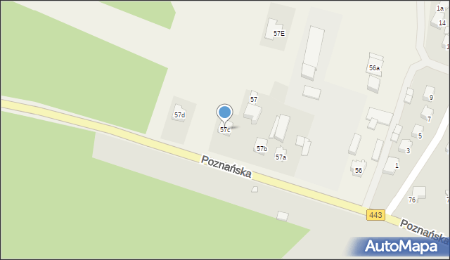 Krępa, Krępa, 57c, mapa Krępa