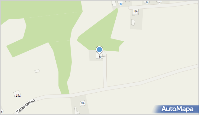 Krępa, Krępa, 9, mapa Krępa