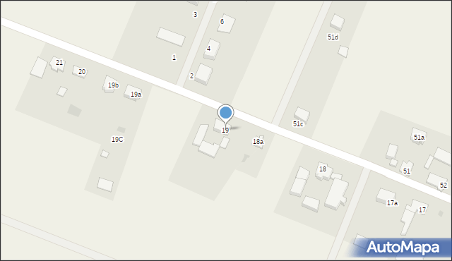 Krępa Kaszubska, Krępa Kaszubska, 19, mapa Krępa Kaszubska