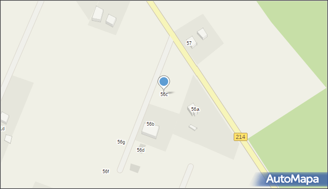 Krępa Kaszubska, Krępa Kaszubska, 56c, mapa Krępa Kaszubska