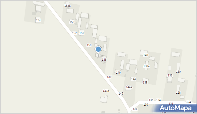 Krępa Kościelna, Krępa Kościelna, 149, mapa Krępa Kościelna