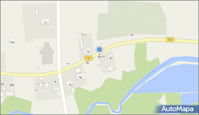 Krępa Kościelna, Krępa Kościelna, 81, mapa Krępa Kościelna