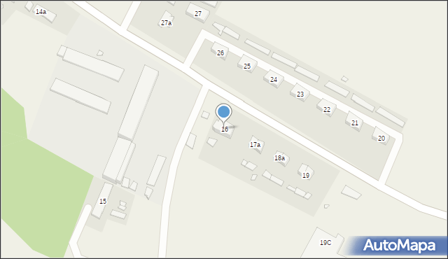 Krępcewo, Krępcewo, 16, mapa Krępcewo