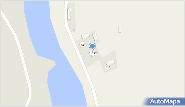 Krępiec, Krępiec, 14A, mapa Krępiec