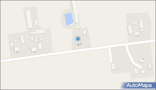 Krępiny, Krępiny, 10, mapa Krępiny