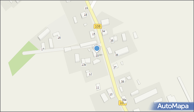 Kretlewo, Kretlewo, 13, mapa Kretlewo