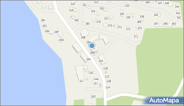 Kretowiny, Kretowiny, 25D, mapa Kretowiny