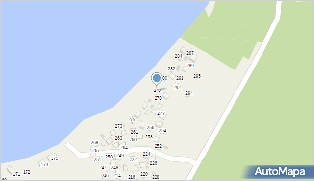 Kretowiny, Kretowiny, 279, mapa Kretowiny