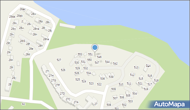 Kretowiny, Kretowiny, 548, mapa Kretowiny