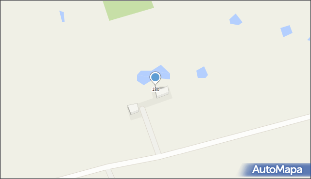 Krężel, Krężel, 18b, mapa Krężel