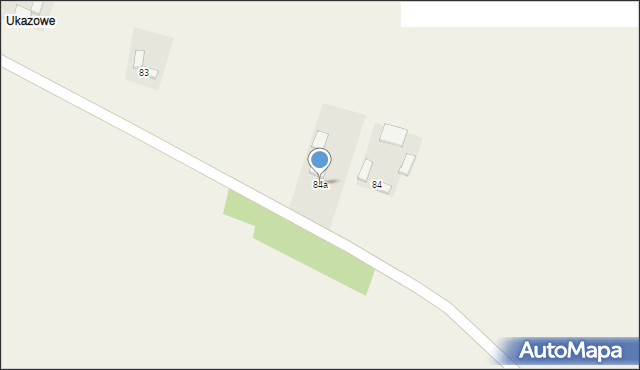 Krężoły, Krężoły, 84a, mapa Krężoły