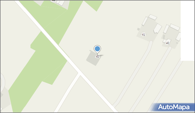 Krobia, Krobia, 42, mapa Krobia