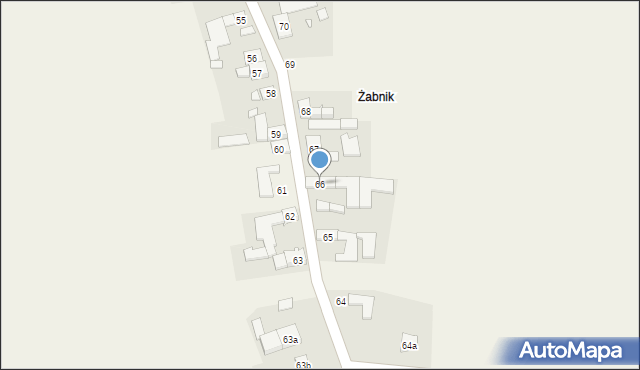 Krobusz, Krobusz, 66, mapa Krobusz