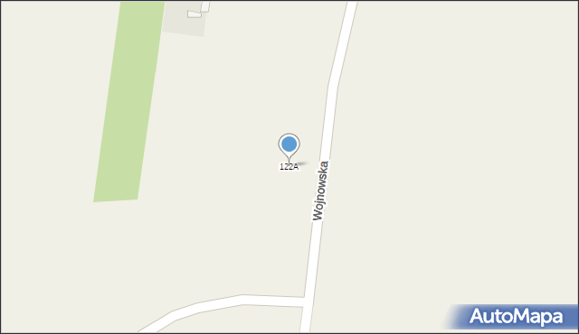 Kroczewo, Kroczewo, 122A, mapa Kroczewo