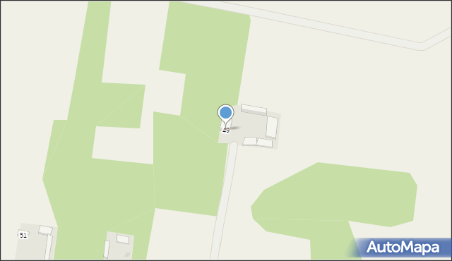 Kroczów Mniejszy, Kroczów Mniejszy, 49, mapa Kroczów Mniejszy