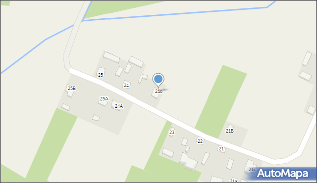 Krogulcza Mokra, Krogulcza Mokra, 24b, mapa Krogulcza Mokra