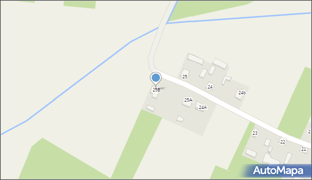 Krogulcza Mokra, Krogulcza Mokra, 25B, mapa Krogulcza Mokra