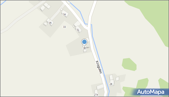 Krogulec, Krogulec, 30, mapa Krogulec