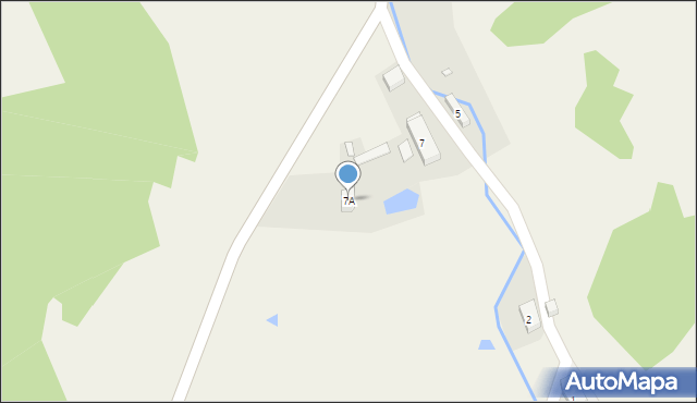 Krogulec, Krogulec, 7A, mapa Krogulec