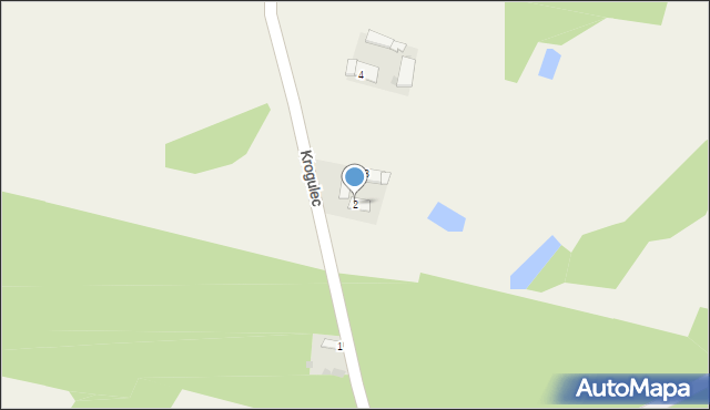 Krogulec, Krogulec, 2, mapa Krogulec