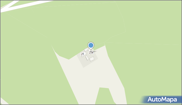 Krokocie, Krokocie, 25a, mapa Krokocie