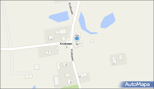 Krokowo, Krokowo, 64, mapa Krokowo