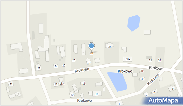 Krokowo, Krokowo, 28, mapa Krokowo