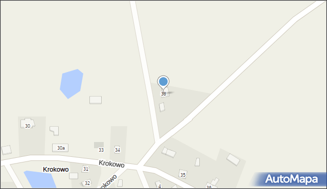 Krokowo, Krokowo, 38, mapa Krokowo