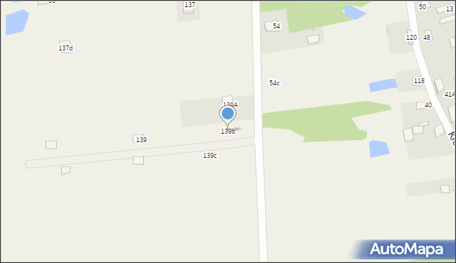 Królewo, Królewo, 139b, mapa Królewo