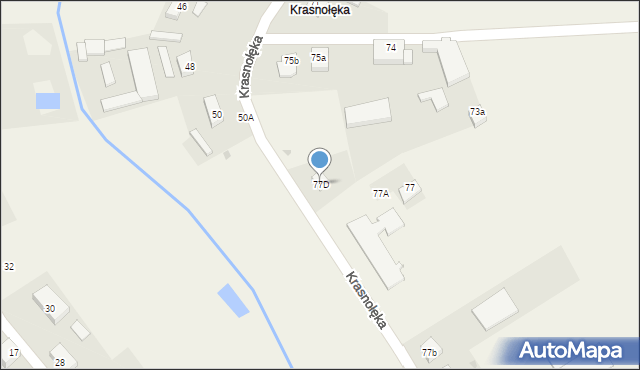 Królewo, Królewo, 77D, mapa Królewo