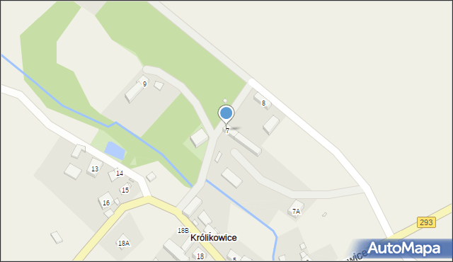 Królikowice, Królikowice, 7, mapa Królikowice