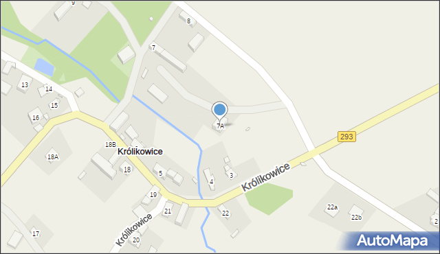 Królikowice, Królikowice, 7A, mapa Królikowice