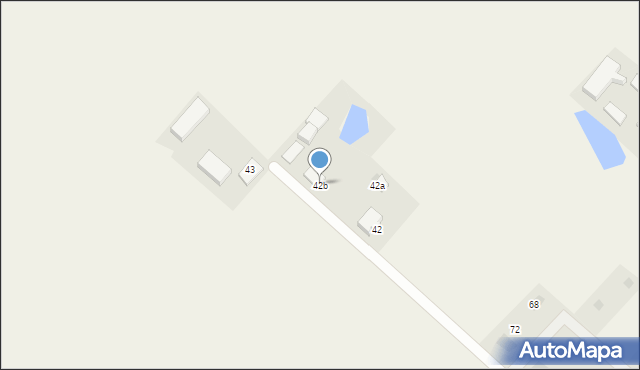 Królikowo, Królikowo, 42b, mapa Królikowo