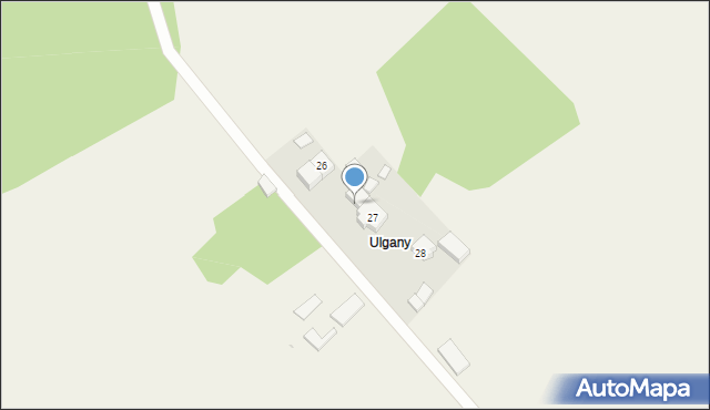 Królów Las, Królów Las, 27a, mapa Królów Las