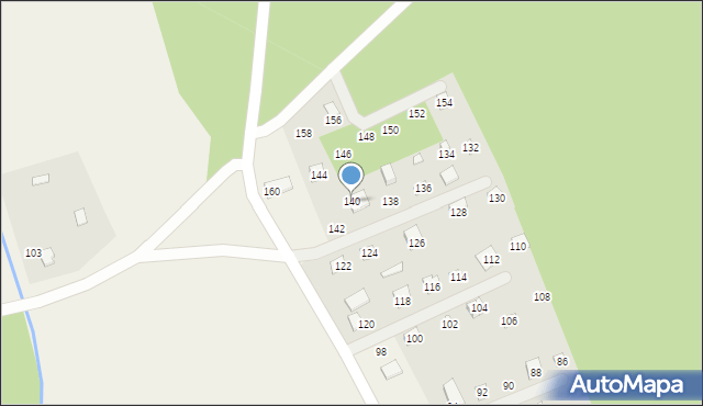 Królowy Most, Królowy Most, 140, mapa Królowy Most