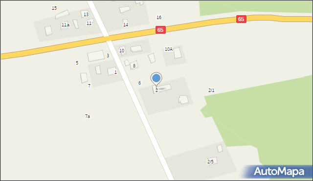 Królowy Most, Królowy Most, 2, mapa Królowy Most