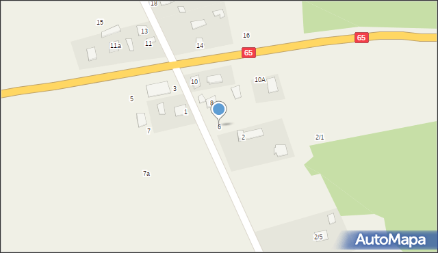 Królowy Most, Królowy Most, 6, mapa Królowy Most