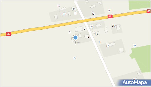 Królowy Most, Królowy Most, 7, mapa Królowy Most