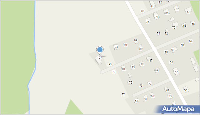 Królowy Most, Królowy Most, 97, mapa Królowy Most