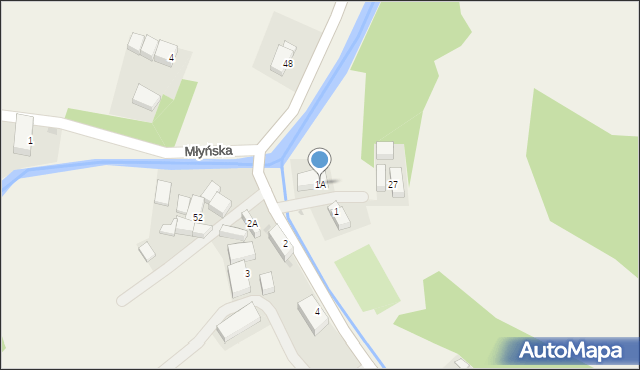 Kromnów, Kromnów, 1A, mapa Kromnów