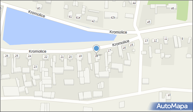 Kromolice, Kromolice, 18, mapa Kromolice