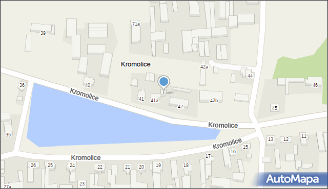 Kromolice, Kromolice, 41b, mapa Kromolice