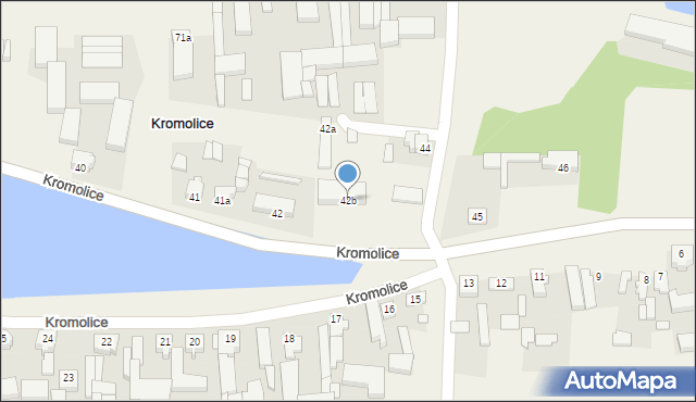 Kromolice, Kromolice, 42b, mapa Kromolice