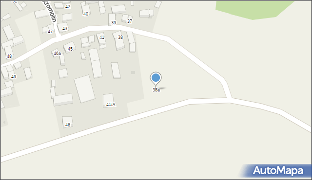 Kromolin, Kromolin, 38a, mapa Kromolin
