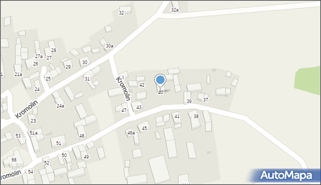 Kromolin, Kromolin, 40, mapa Kromolin