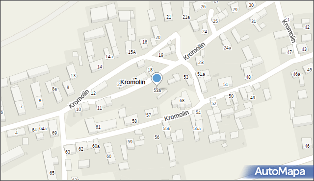 Kromolin, Kromolin, 53a, mapa Kromolin